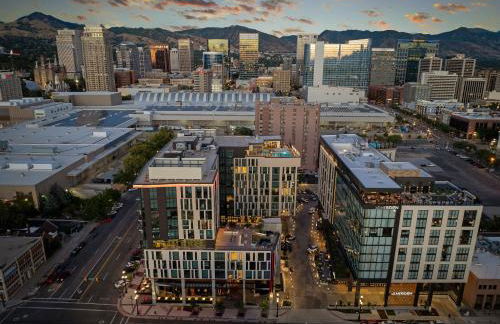 Downtown SLC Luxury 1BD 1BA - Pool HotTub 24hrGym - Foto 57