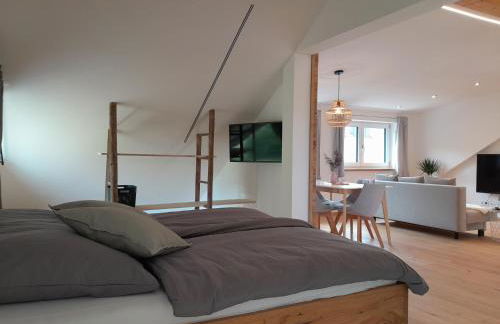 Ferienwohnung Bergblick Loft - Foto 18