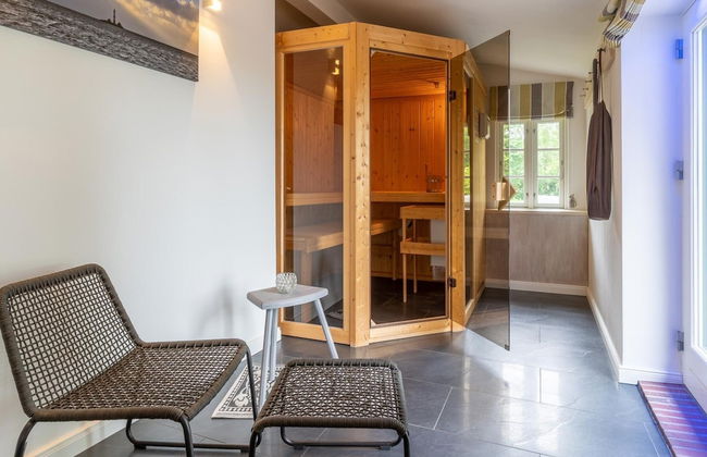 Reetgedecktes Ferienhaus in Westerhever mit Sauna - Foto 25