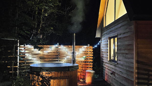 Idromassaggio all'aperto