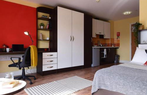 Studios and Ensuite Bedrooms with Shared Kitchen at Fountainbridge in Edinburgh - Foto 21