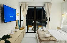 Studio Decorado Estilo Mykonos a 250m da praia - Foto 4