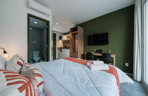 LZ414 - Conforto na Luz: Apto Moderno com Piscina - Foto 8