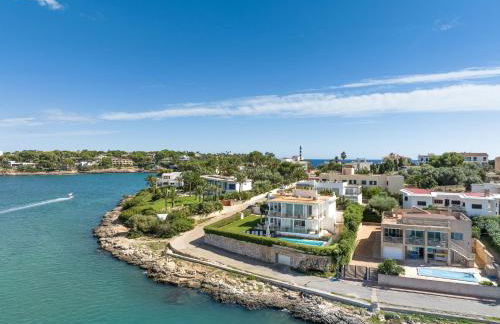 NEW! Villa ESPERANZA, Can Marilla, Front Sea View, Pool, AC, BBQ - Foto 48