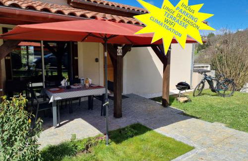 Les Hauts de Sarlat G4 - Clim Piscine Parking WiFi 2 Chambres - Foto 1