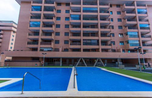 Apartment on the beach,pool,WiFi,garage,Valencia - Foto 2