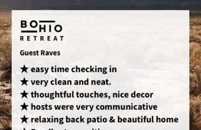 Serene Modern Home Backdoor with great WiFi, games, movies, patio seating and bbq Easy Access to North Joshua Tree National Park in 10 minutes - Foto 7