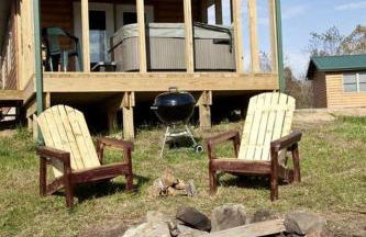 Stunning Cabin with Hot-tub and Fireplace in Herod, Illinois - Foto 15