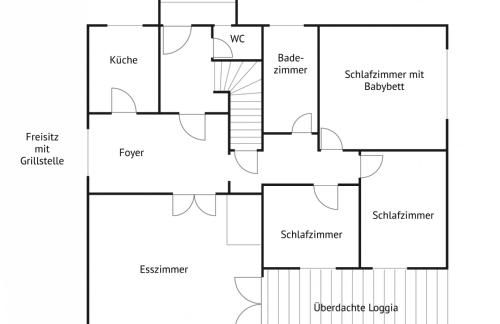 Ferienhaus am Feldberg Sauna - Whirlpool - Kamin - Zaun - 20 Personen - Photo 34