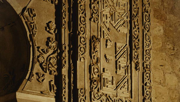 Arcos da Medina Azahara ao cair da noite