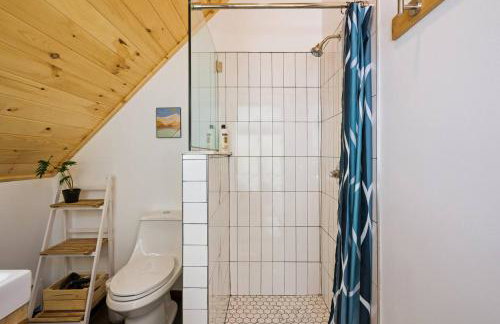 A-Frame Hot Tub Hike Firepit Design - Foto 32