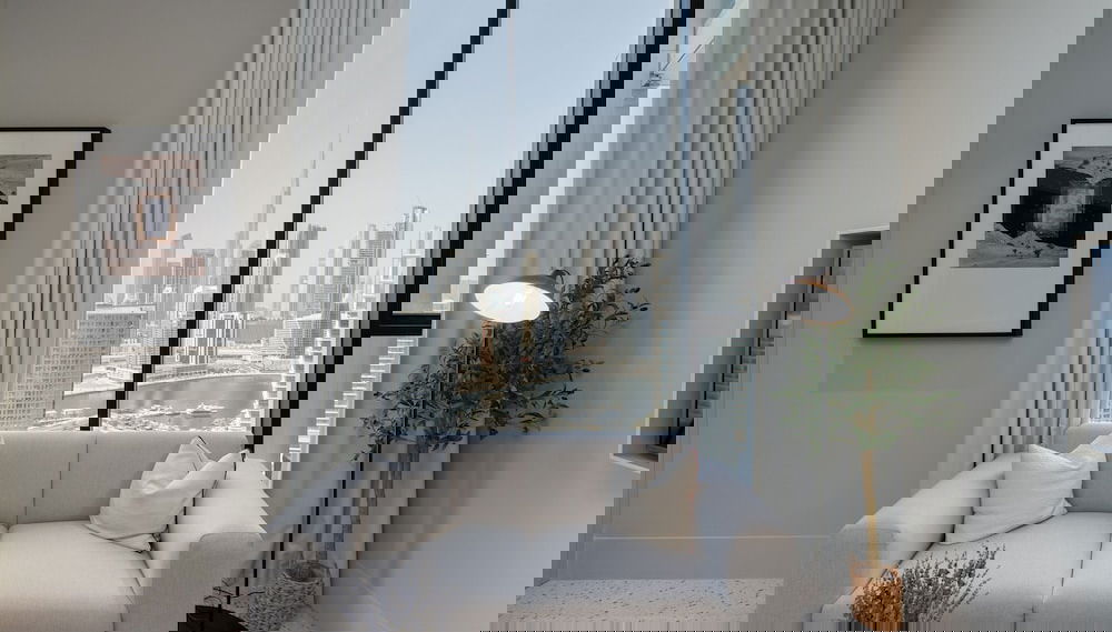 Trendy Studio w Burj Khalifa View - Foto 1, Habitación