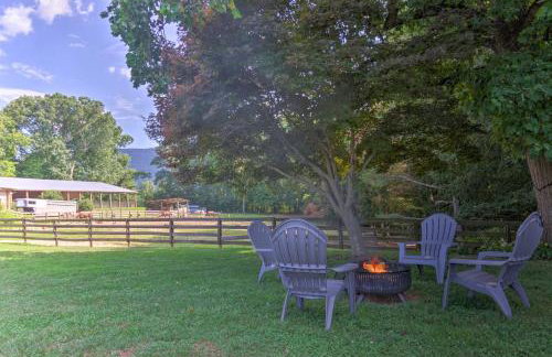 7 Mi to Downtown Morganton: Cabin w/ Fire Pit! - Photo 22