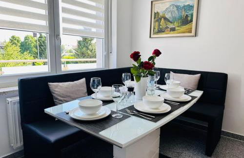 FeWo für 6 Personen WLAN Balkon Parken Stilvoll - Foto 12