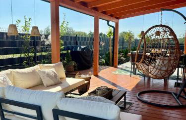 Całoroczny Domek Boho Lubniewice jezioro jacuzzi - Foto 24