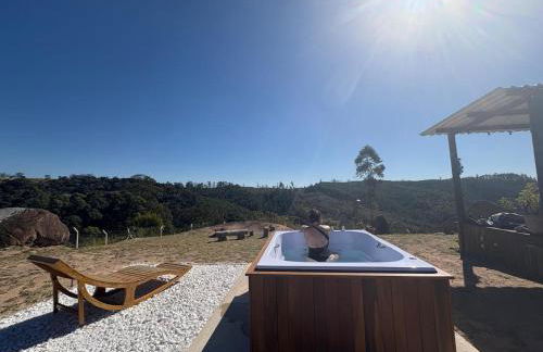 Cabana charmosa com vista deslumbrante! - Foto 24