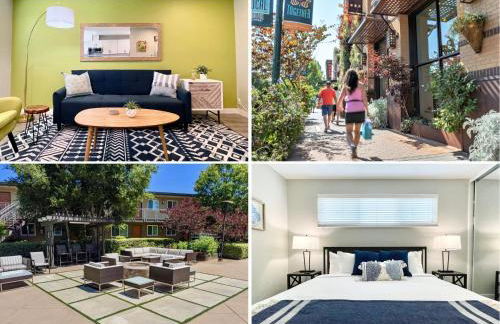 King Bed-Parking-Top Floor-Desk-Downtown - Foto 1