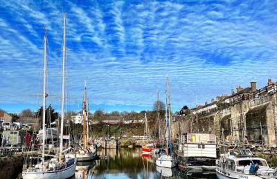 Stunning Yacht Sea Lion in Charlestown Harbour, Cornwall - Foto 1