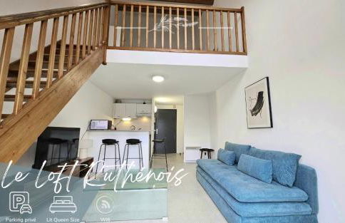 Le Loft Ruthénois - Parking, lit XL et Wifi - Photo 1