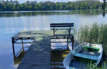 Dom nad Jeziorem Bory Tucholskie Pomost Łódka - Foto 2