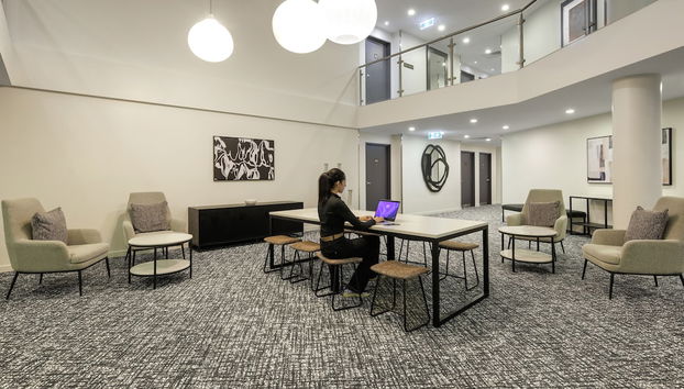 Sitzecke in der Lobby