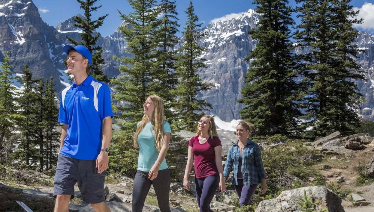 De ruta por el Lago Louise