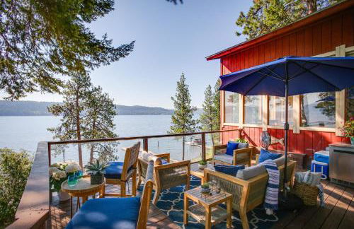 Lakefront Bliss Coeur dAlene Cabin with Dock! - Foto 1