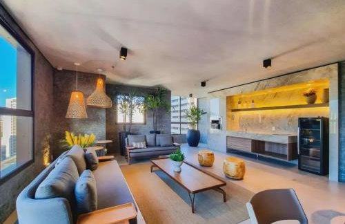 Flat Luxo com Coworking, Academia e Rooftop - WiFi 1Gb - Beira Mar 4 min - Foto 5