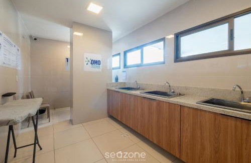 Aptos completos com lazer a poucos minutos da praia HFOs - Foto 11