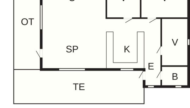 6 Person Holiday Home in Vaeggerlose - Foto 5, Plano