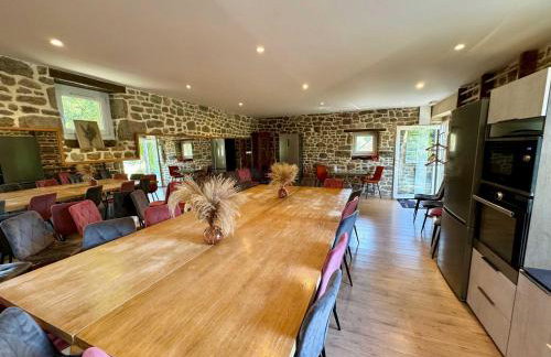 La Clef Decamp Moulin du Gast 35pers jacuzzi sauna billard baby - Foto 12