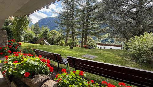 Studio with Mont Blanc View & Garage Courmayeur - Foto 2, Garden, Garden view