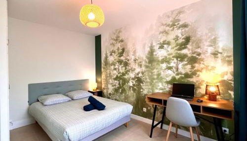 B601 Appartement avec une chambre et parking privé à St Georges sur Baulch - Foto 3