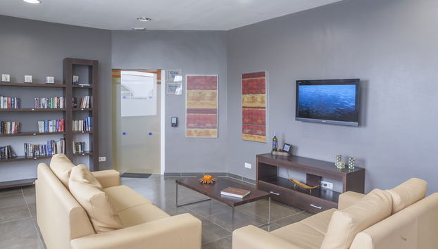 Sala de estar do lobby