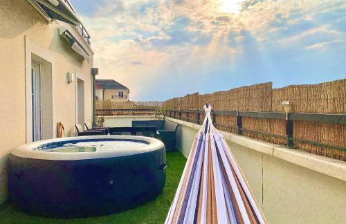 Le Prestige Terrasse-Cocon familial cosy, Billard & Jacuzzi avec vue sur Paris - Foto 37