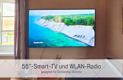 BUDDE4 Fewo Katja - Early Check-in, extralange Betten 220 cm, separates WC - Foto 8