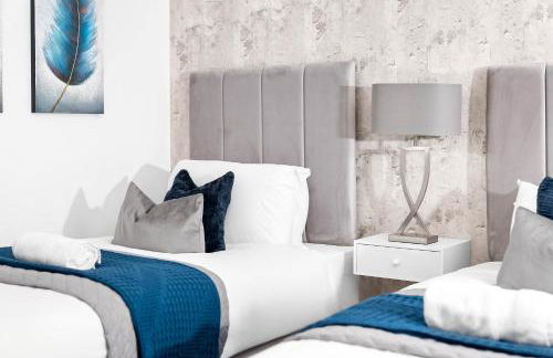 Stylish Apartment - Twin Beds - Parking - Fast Wi-Fi 9CC - Foto 13