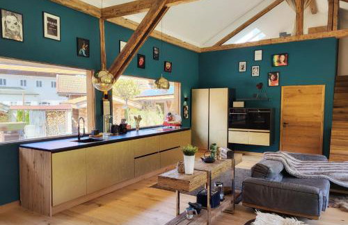 stylische Alpenlounge mit Pool, Blockhaus-Sauna und Jacuzzi für bis zu 12 Personen - Foto 40