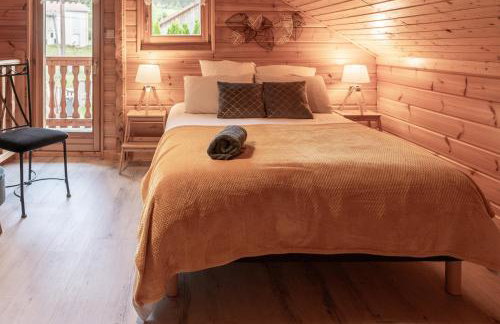 Chalet La Calougeotte, jardin, spa et sauna privés - Foto 42