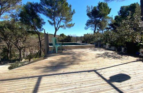 La maison du Barroux avec vue, calme et piscine - Foto 29