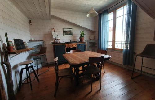 Le Refuge Cérétan, grand et bel appartement mansardé en plein centre - Foto 10