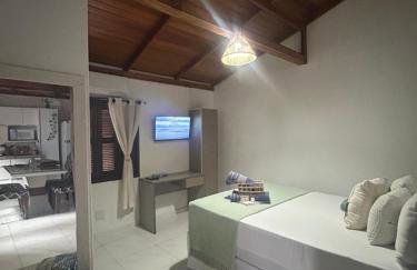 Chalé com lareira & jacuzzi privativa aquecida 300 m da Praia e Roda Gigante - Foto 19
