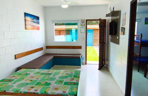 Maré de Lua Boracéia - Casas com 1 e 3 quartos - 1 quarteirão da Praia de Boracéia - São Sebastião - Foto 60