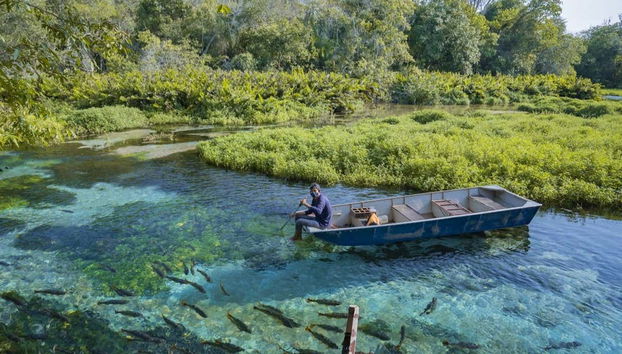 Barca sul fiume Sucuri