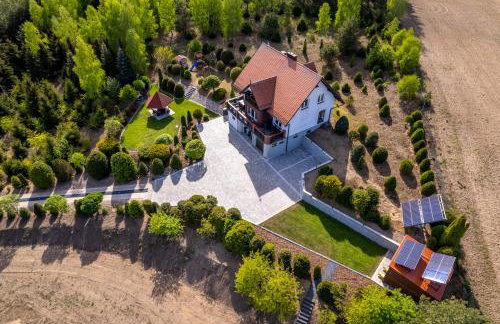 Dom na wzgórzu z widokiem na jezioro z balią i sauną - Foto 18