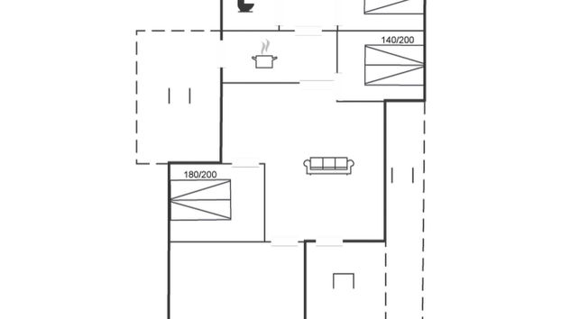 "Ønder" - 800m from the sea - Foto 2, Floorplan
