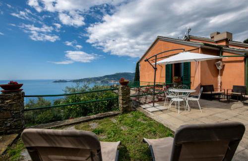 231C- Casa Sant'Ambrogio VISTA MARE, 2 Chilometri dal centro di Zoagli e dal Mare - Foto 8