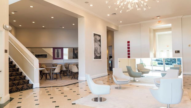 Zona de estar del vestíbulo