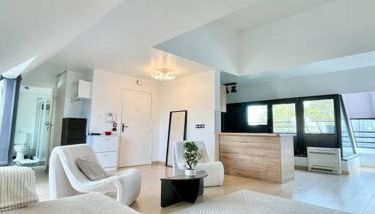 Penthouse 90m2 Terrace Parking 10m Paris Center - Foto 4