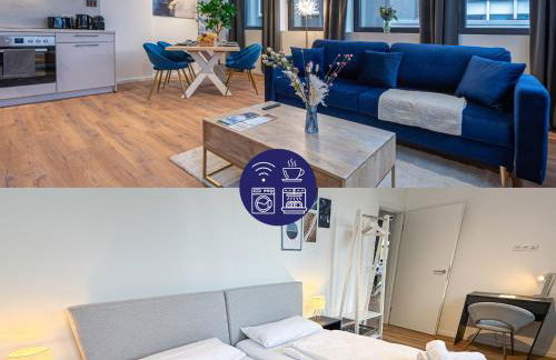 Stilvoll & zentral in der Innenstadt, nahe Hauptbahnhof und Limbecker Platz, helle und großzügige Räume, voll ausgestattete Küche - Photo 1